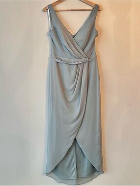 Seafoam Chiffon Midi
